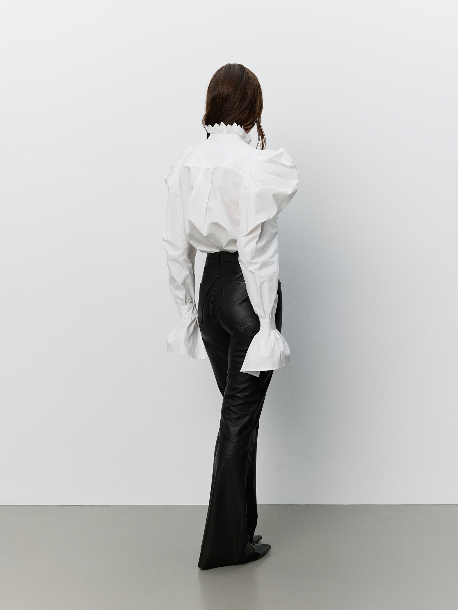 Sofie Schnoor WOMEN ICON 022 - GREDASW LÆDERBUKSER Buks 1000 Black