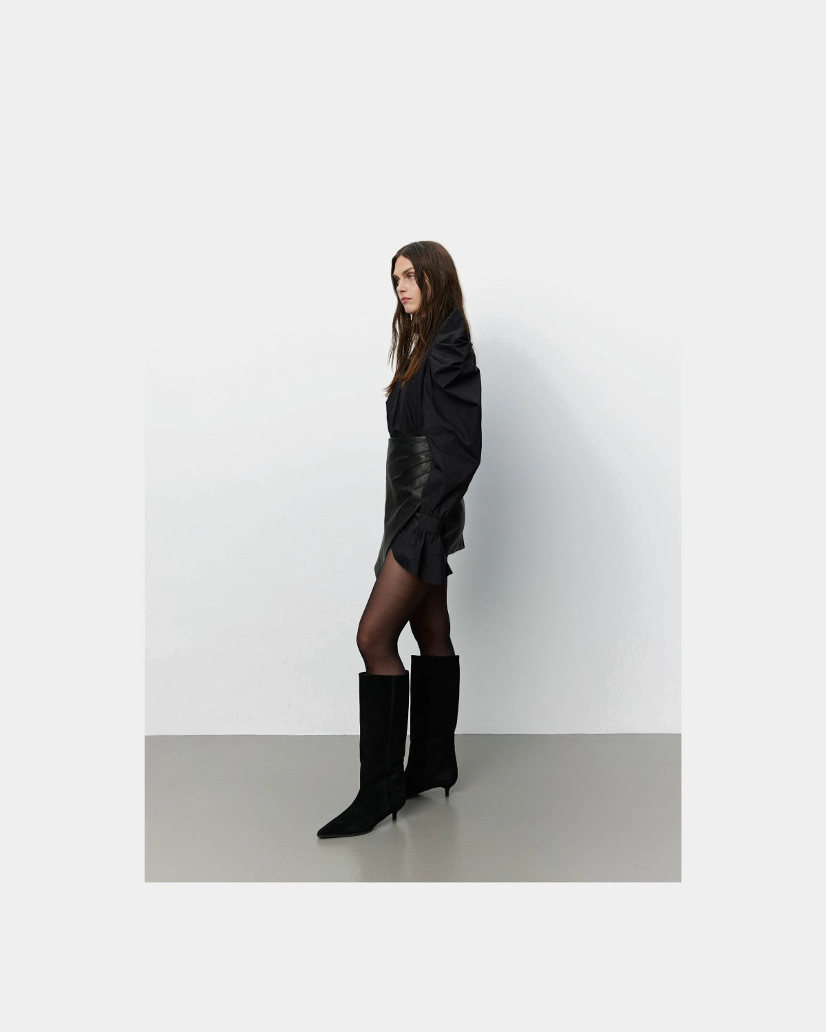 Sofie Schnoor WOMEN ICON BOOT - CAROLYNSW RUSKINDSSTØVLE Støvle 1000 Black