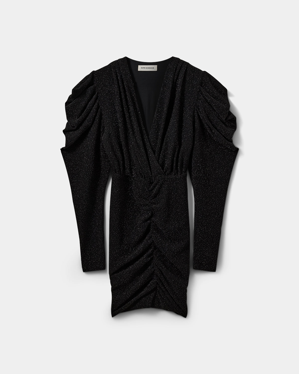 Sofie Schnoor WOMEN ILYASW GLITTER KJOLE Kjole 1003 Black glitter