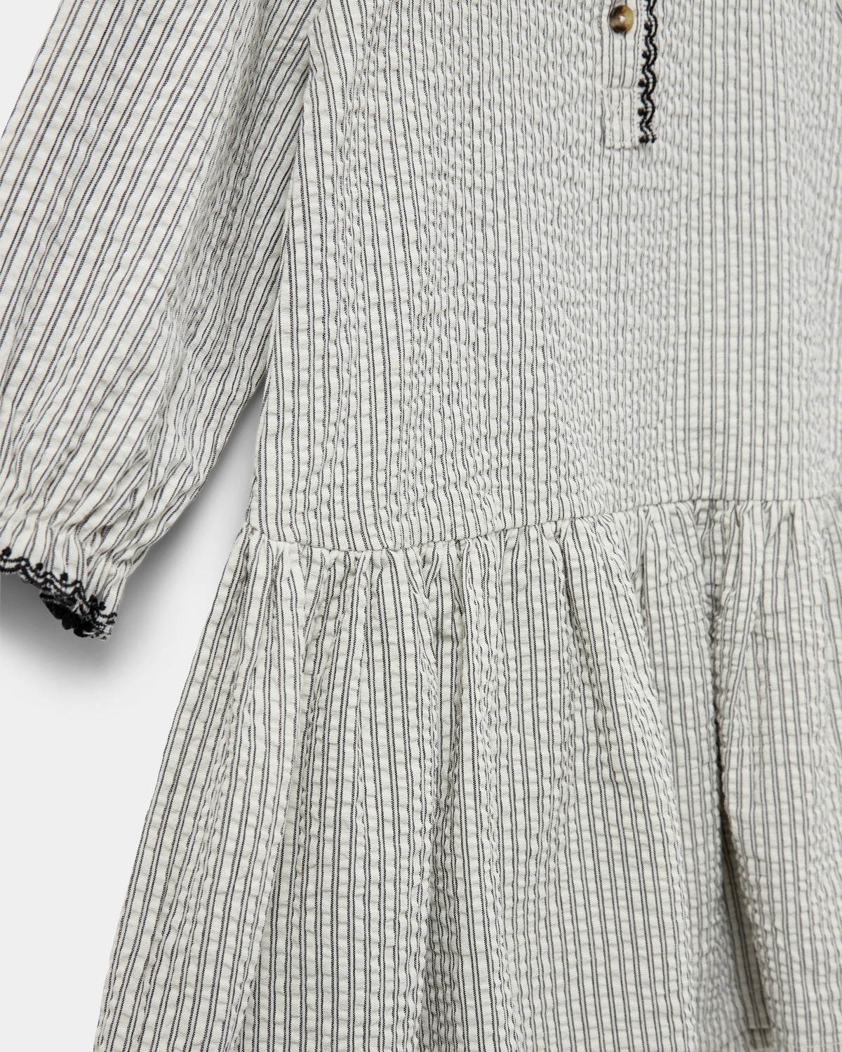 Sofie Schnoor KIDS INDICASK KJOLE Kjole 1021 Black thin stripe