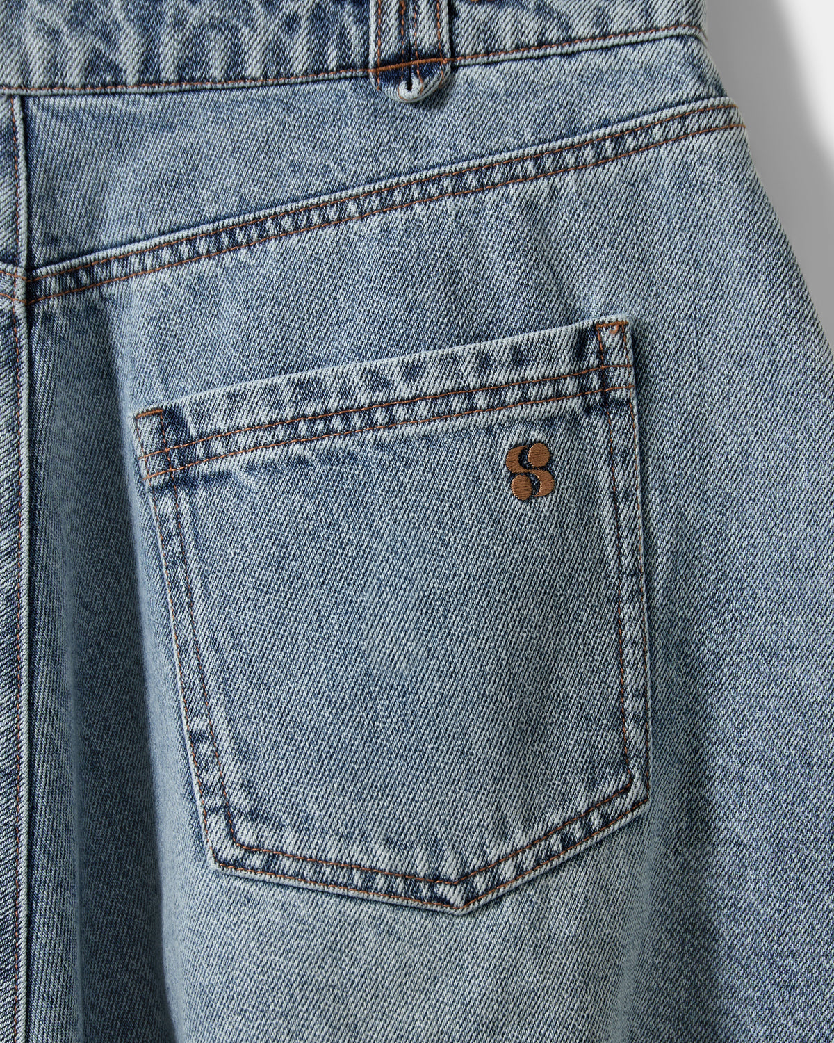 Sofie Schnoor WOMEN INDIGOSW KORT DENIM NEDERDEL Nederdel 5036 Blue