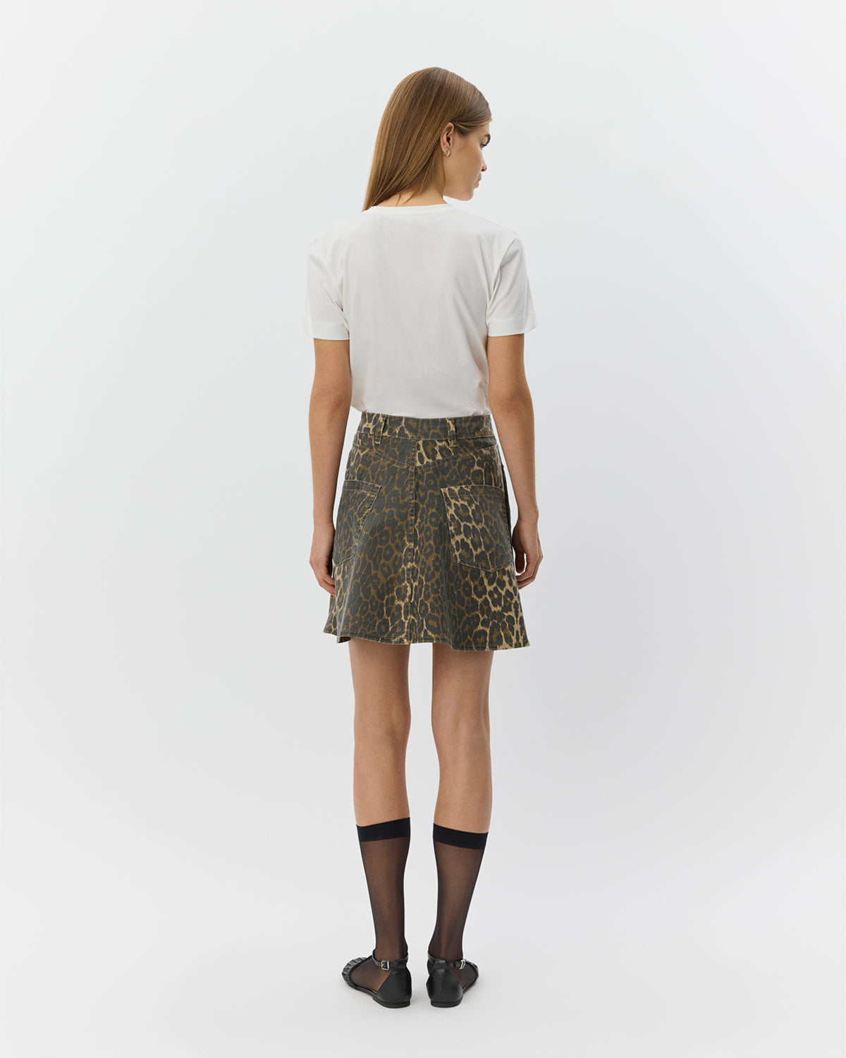 Sofie Schnoor WOMEN INDIGOSW LEO SKIRT Nederdel 9086 Light brown leopard