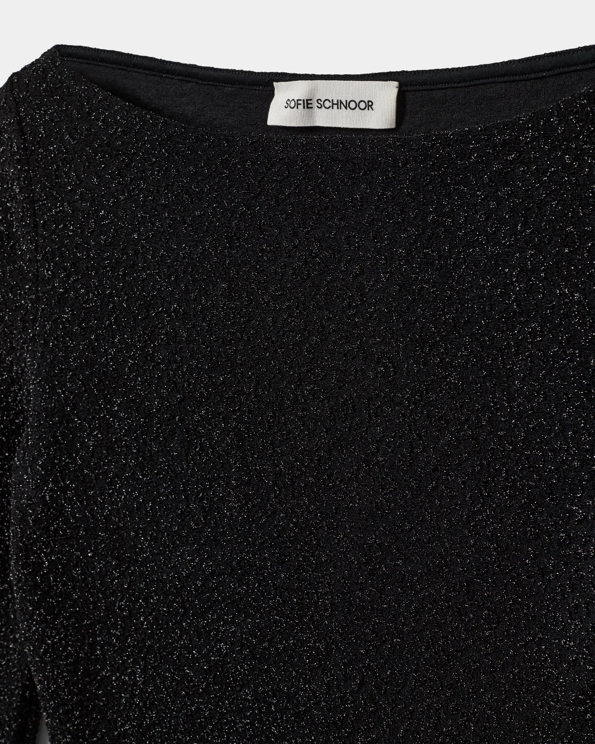 Sofie Schnoor WOMEN IRENASW GLITTER BLUSE Bluse 1003 Black glitter
