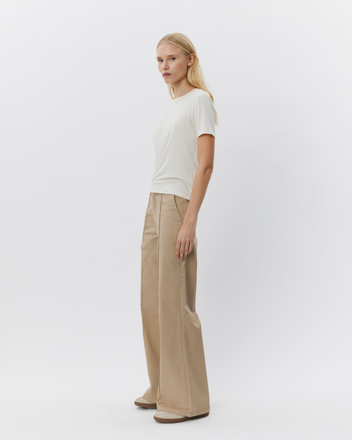 Sofie Schnoor WOMEN IZZASW TROUSERS Trousers 7042 Dark sand