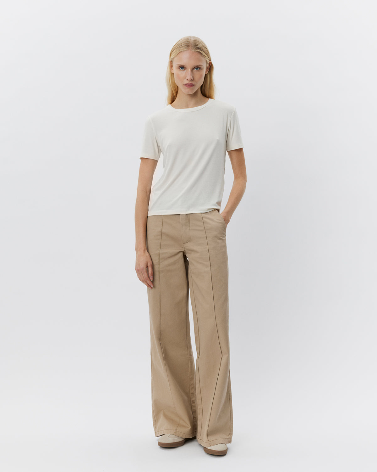 Sofie Schnoor WOMEN IZZASW TROUSERS Trousers 7042 Dark sand