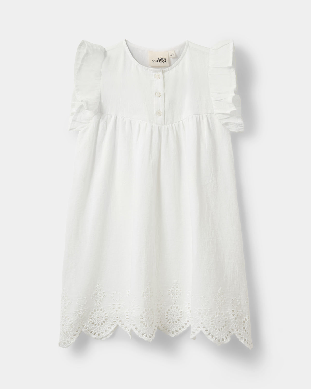 Sofie Schnoor KIDS IvaloKB Kjole Kjole 0124 Snow white