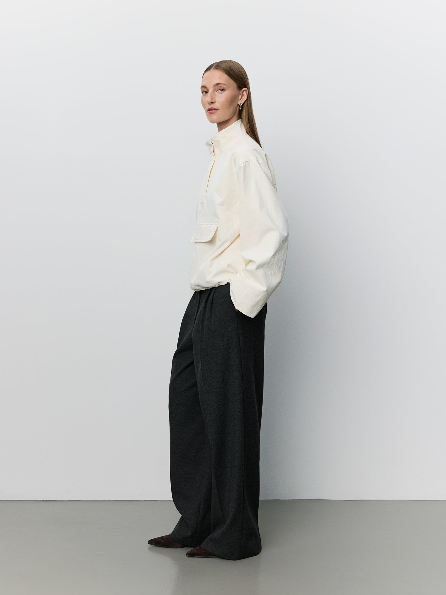 Sofie Schnoor WOMEN JAKKE MED HALV LYNLÅS Jakke 0153 Cream