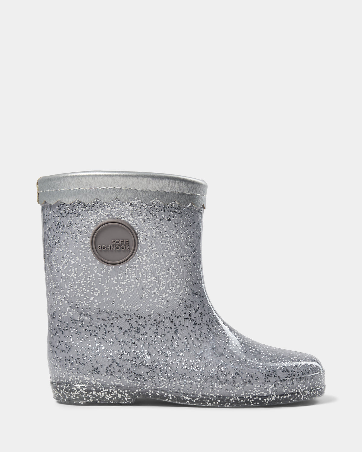 Sofie Schnoor KIDS JANETSK RUBBER BOOT W/O LINING Rubber Boot 8005 Silver