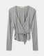 JOODYSW BLOUSE - Grey mel