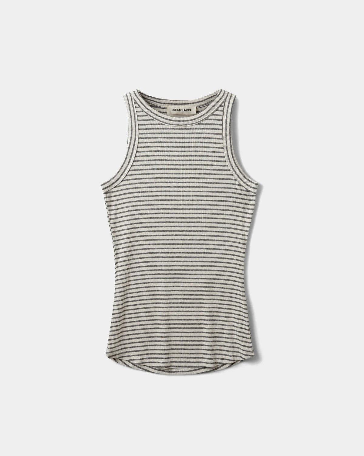 Sofie Schnoor WOMEN JULLIESW STRIBE TOP Top 8048 Grey Striped