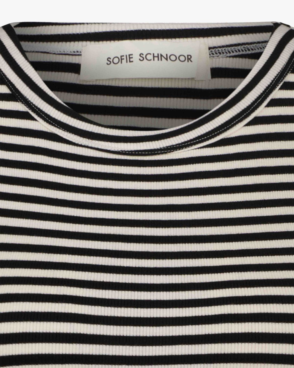 Sofie Schnoor WOMEN JULLIESW STRIPE TOP Top 1017 Black striped