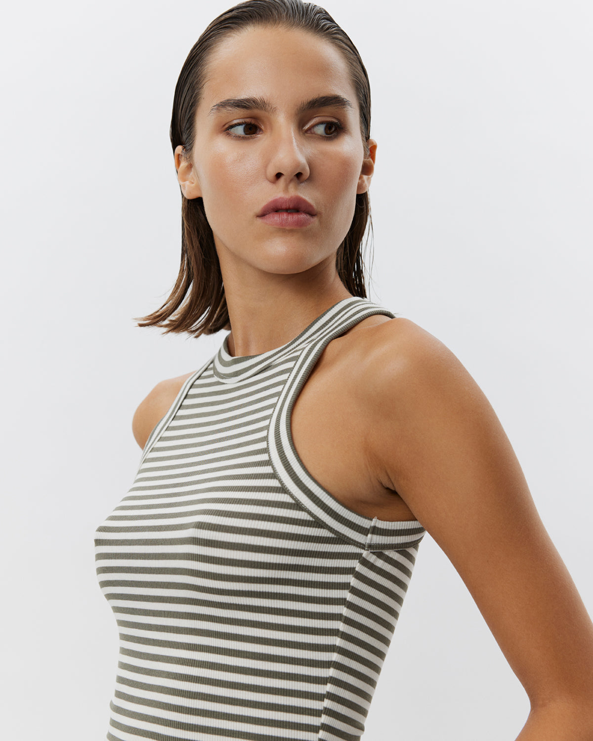 Sofie Schnoor WOMEN JULLIESW STRIPE TOP Top 3099 Army striped