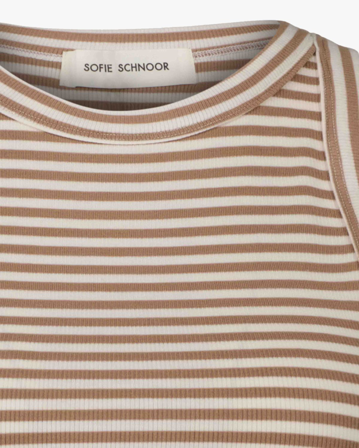 Sofie Schnoor WOMEN JULLIESW STRIPE TOP Top 7120 Beige Striped