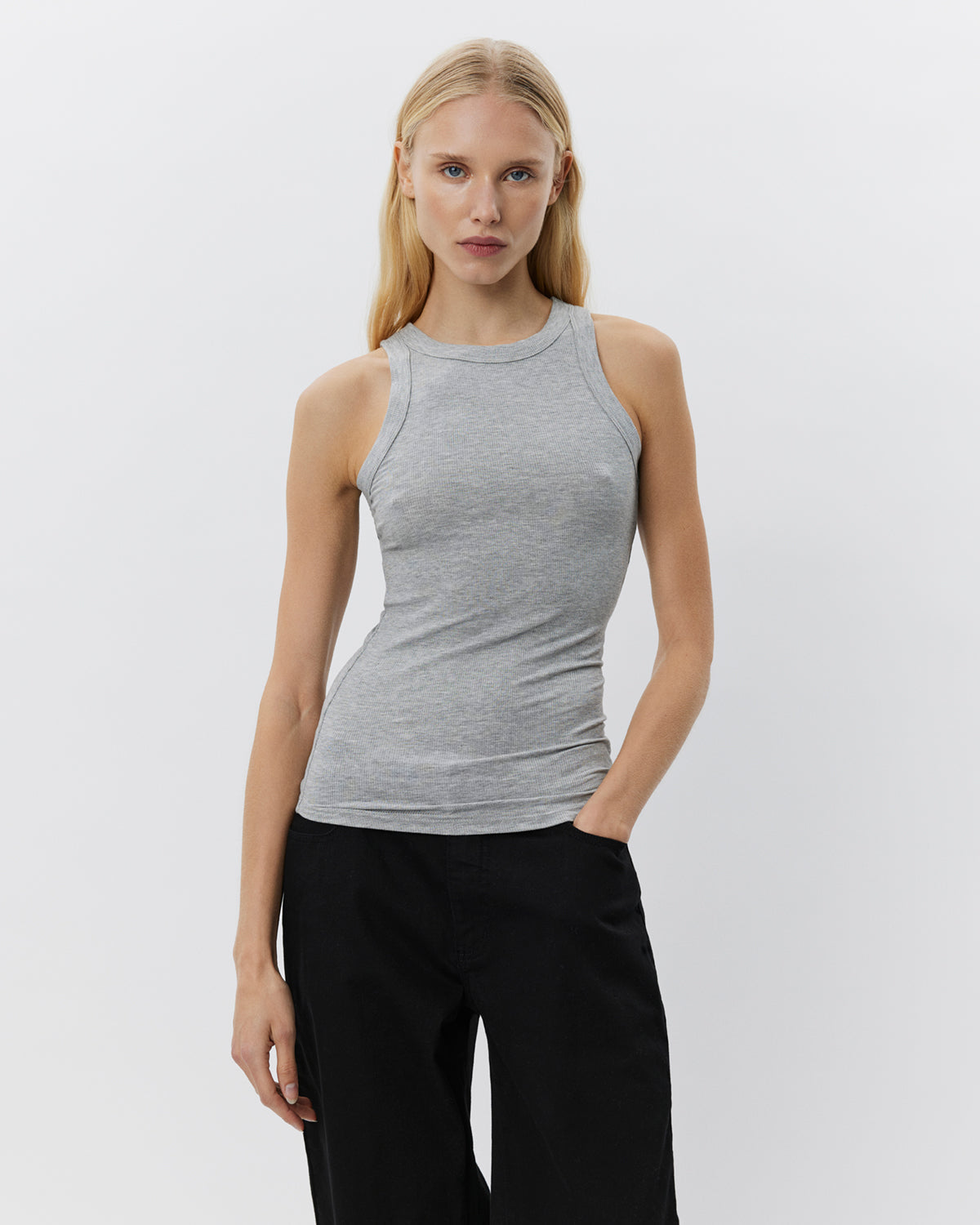 Sofie Schnoor WOMEN JULLIESW TOP Top 8000 Grey mel