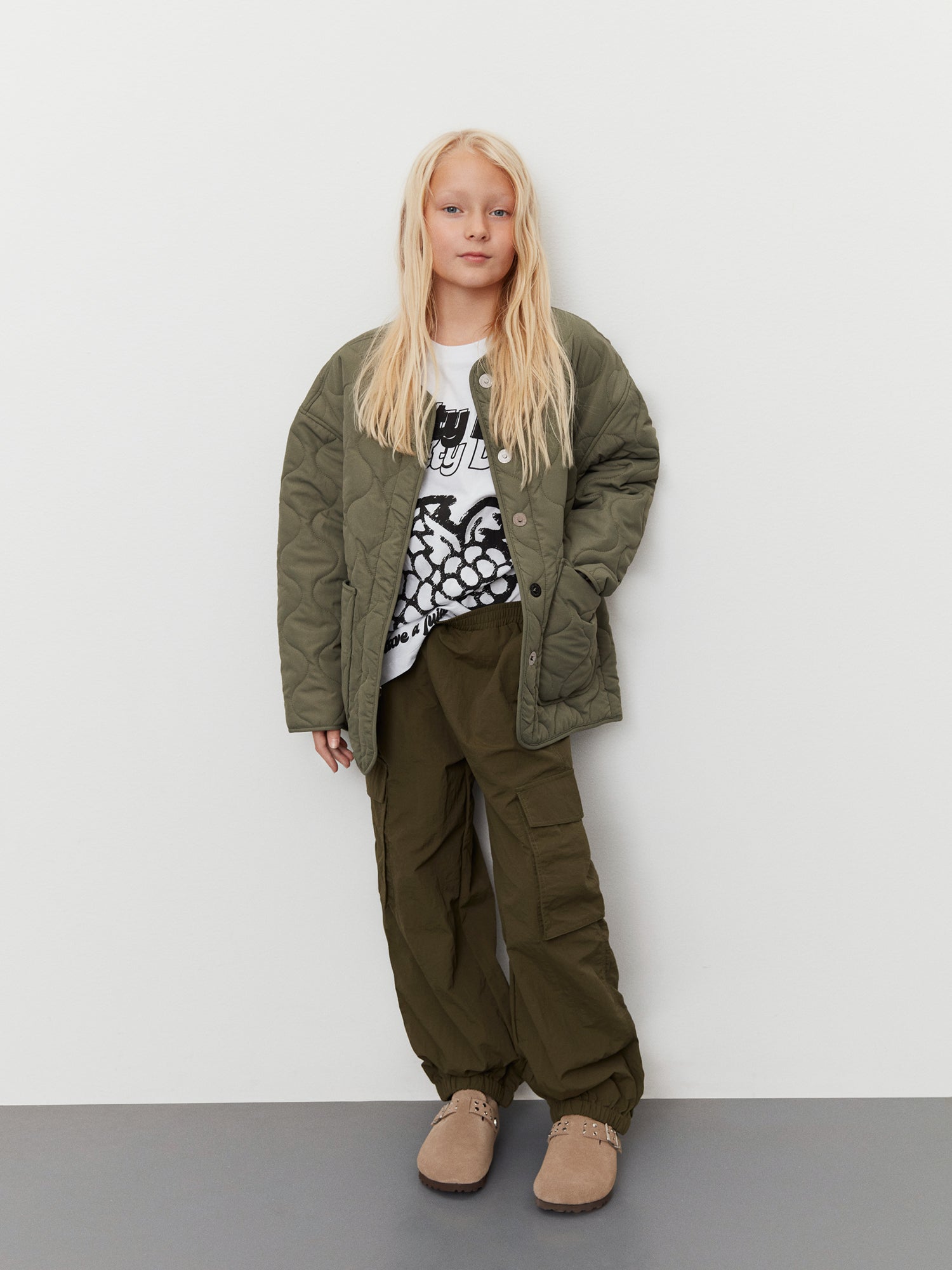 Sofie Schnoor YOUNG Jacket Jacket 3039 Army green