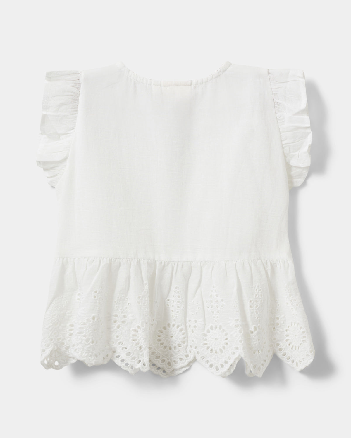 Sofie Schnoor KIDS JuiletteKB Bluse Bluse 0124 Snow white