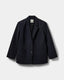 KAISW OVERSIZE BLAZER - Navy
