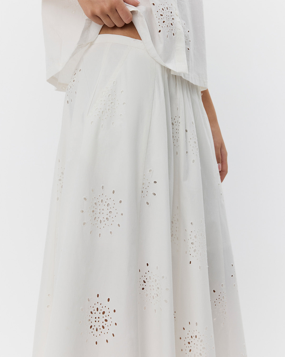 Sofie Schnoor WOMEN KATTIASW NEDERDEL Nederdel 0124 Snow white