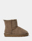 KELLIESY TEDDY BOOT - Dark sand