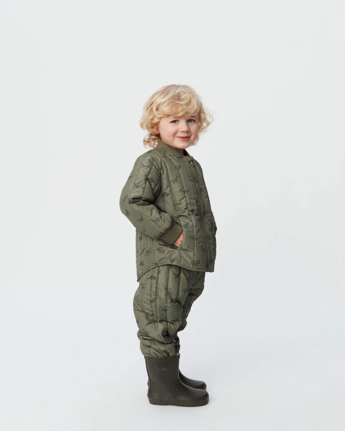 Sofie Schnoor KIDS KLEMENTSK TROUSERS Trousers 3061 Army Green