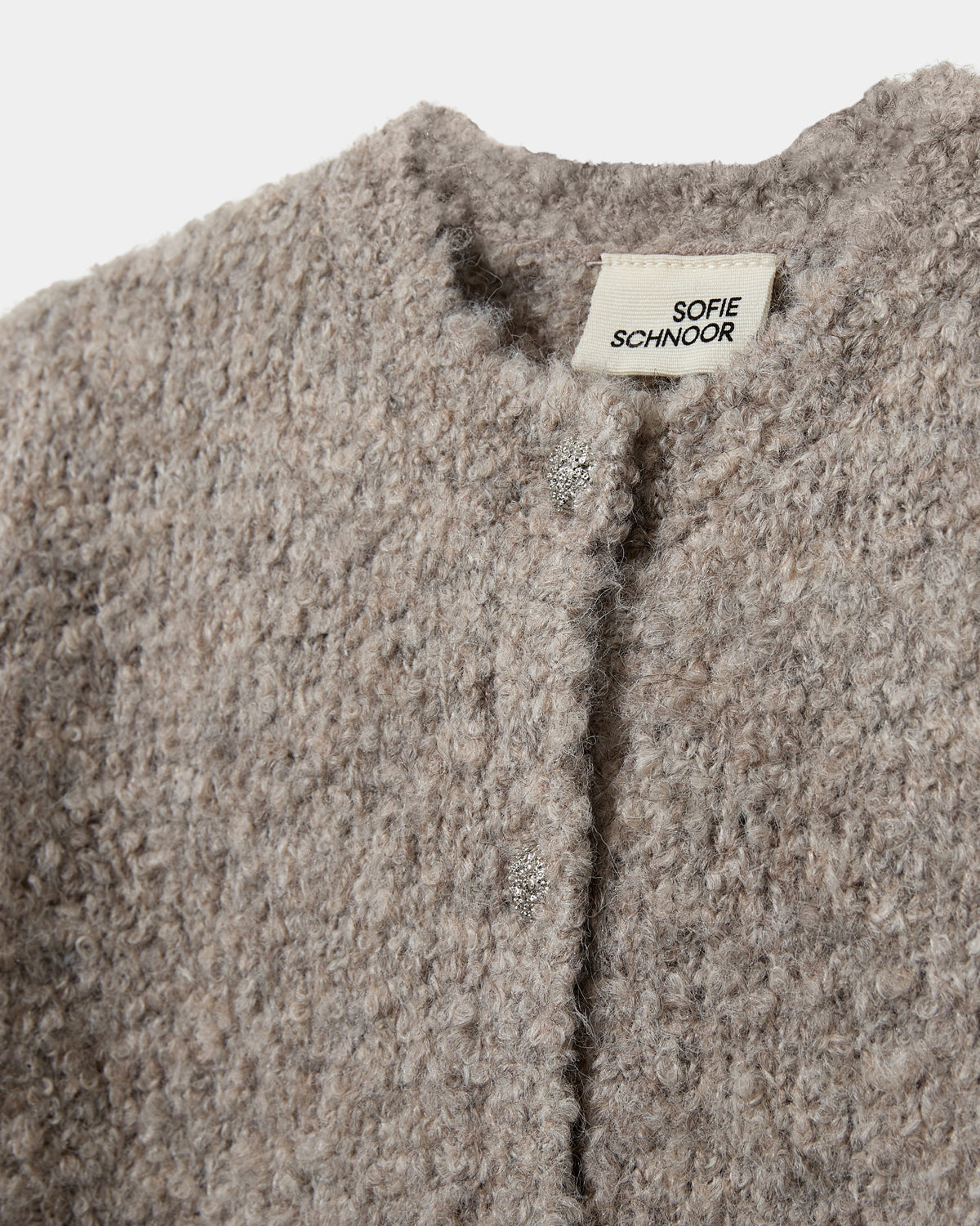 Sofie Schnoor KIDS KYRASK CARDIGAN Cardigan 7145 Deer Melange