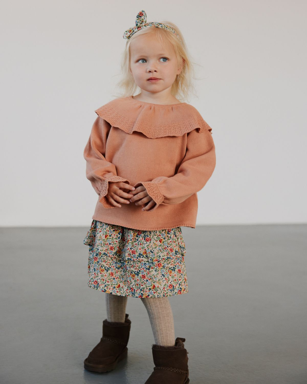 Sofie Schnoor KIDS MEGANSK STRIK Strik 7121 Rosy brown