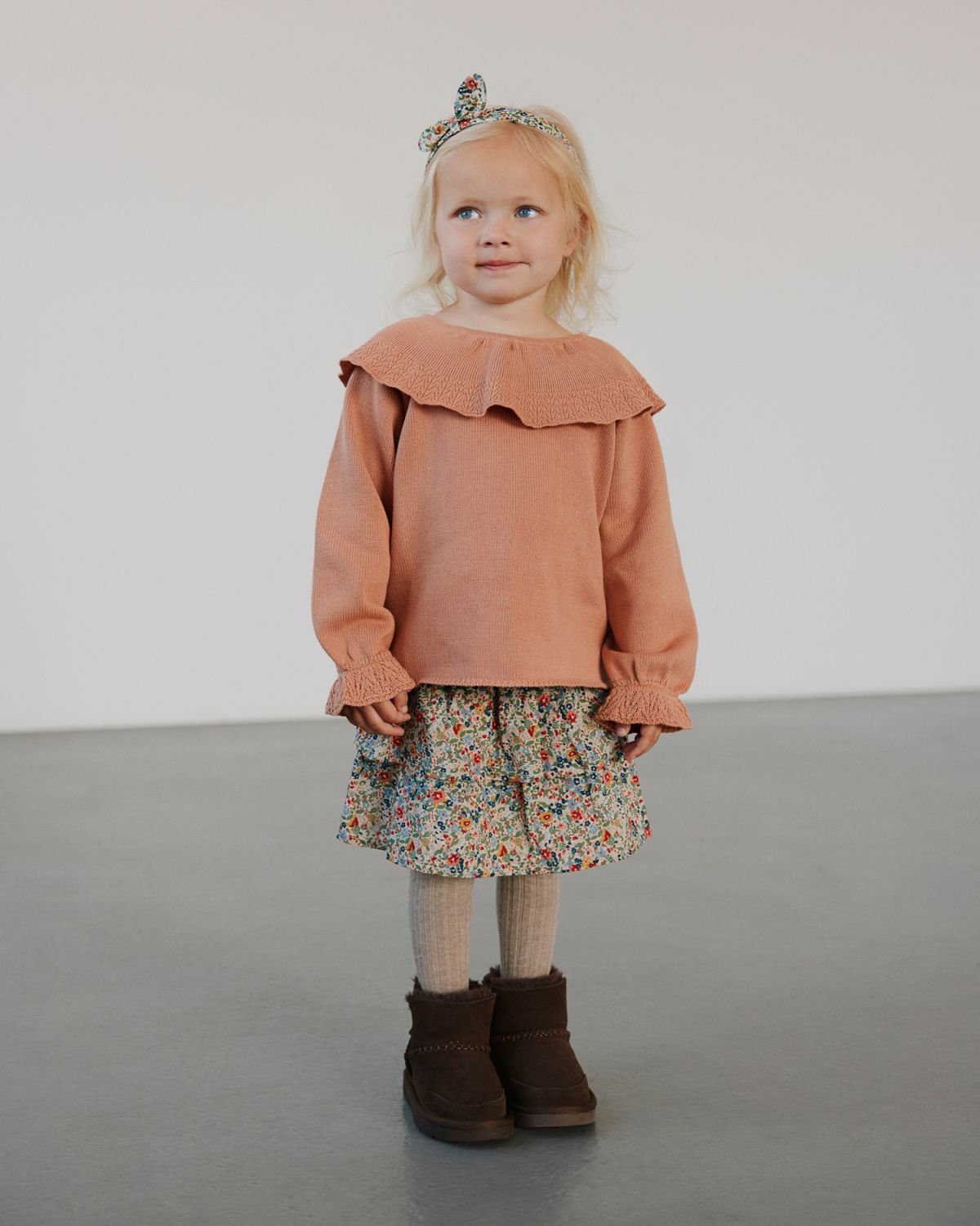 Sofie Schnoor KIDS MEGANSK STRIK Strik 7121 Rosy brown