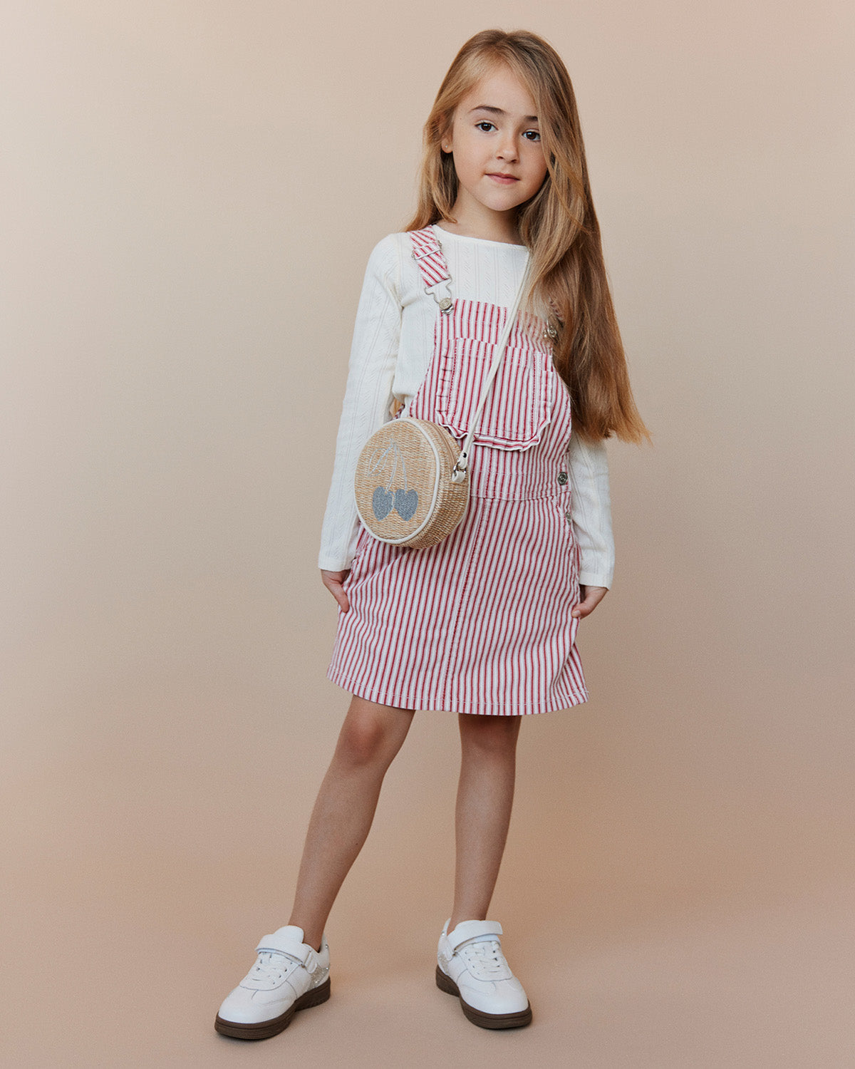 Sofie Schnoor KIDS LARINSK DRESS Dress 4139 Red Striped