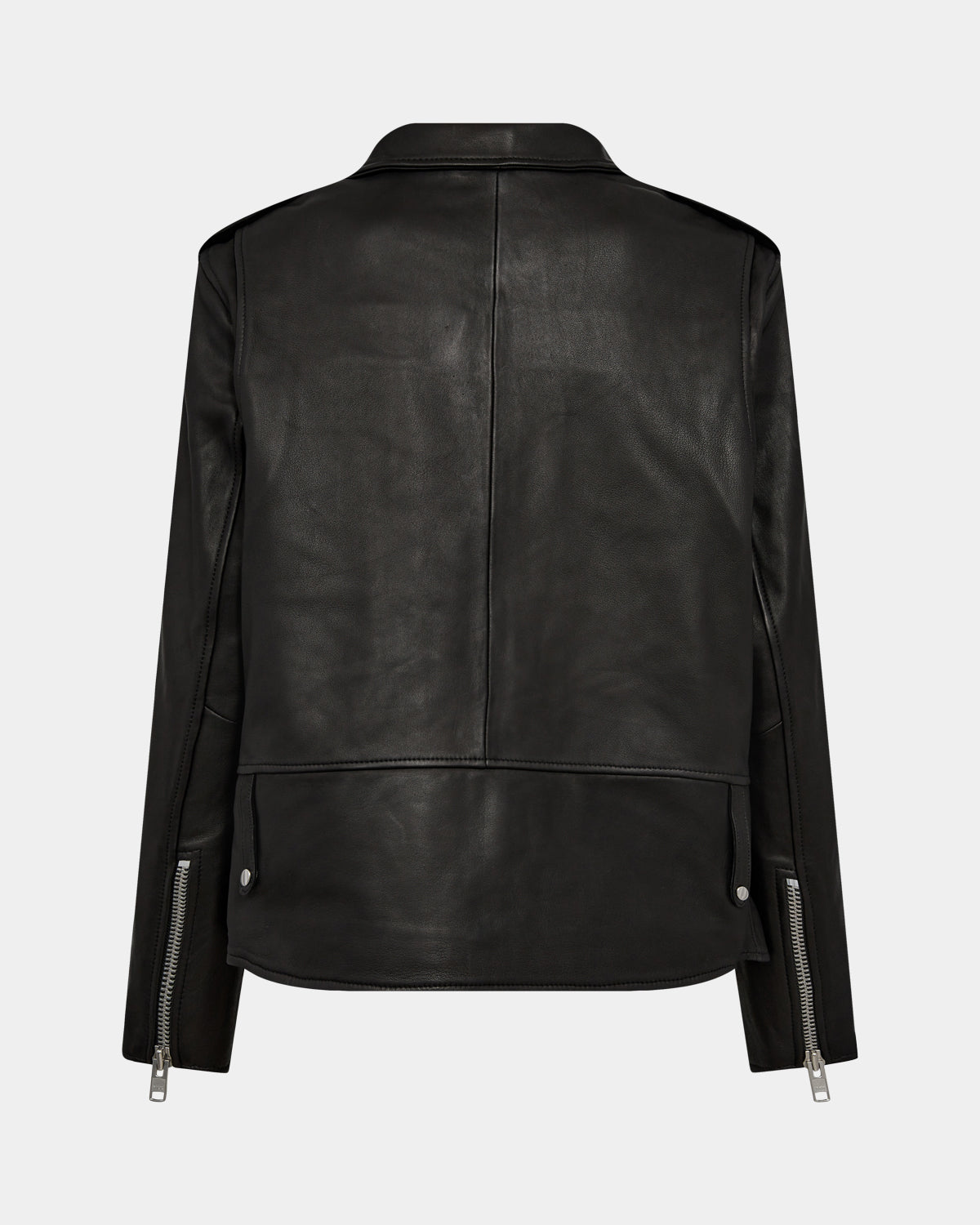 LEMOSW LEATHER JACKET Læderjakke - 1000 Black | Sofie Schnoor