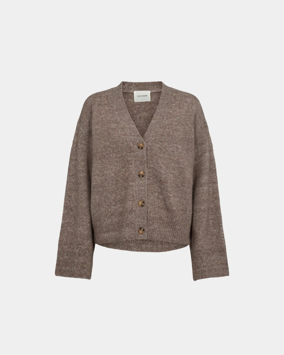 Sofie Schnoor WOMEN LEVASW CARDIGAN Cardigan 7071 Brown melange