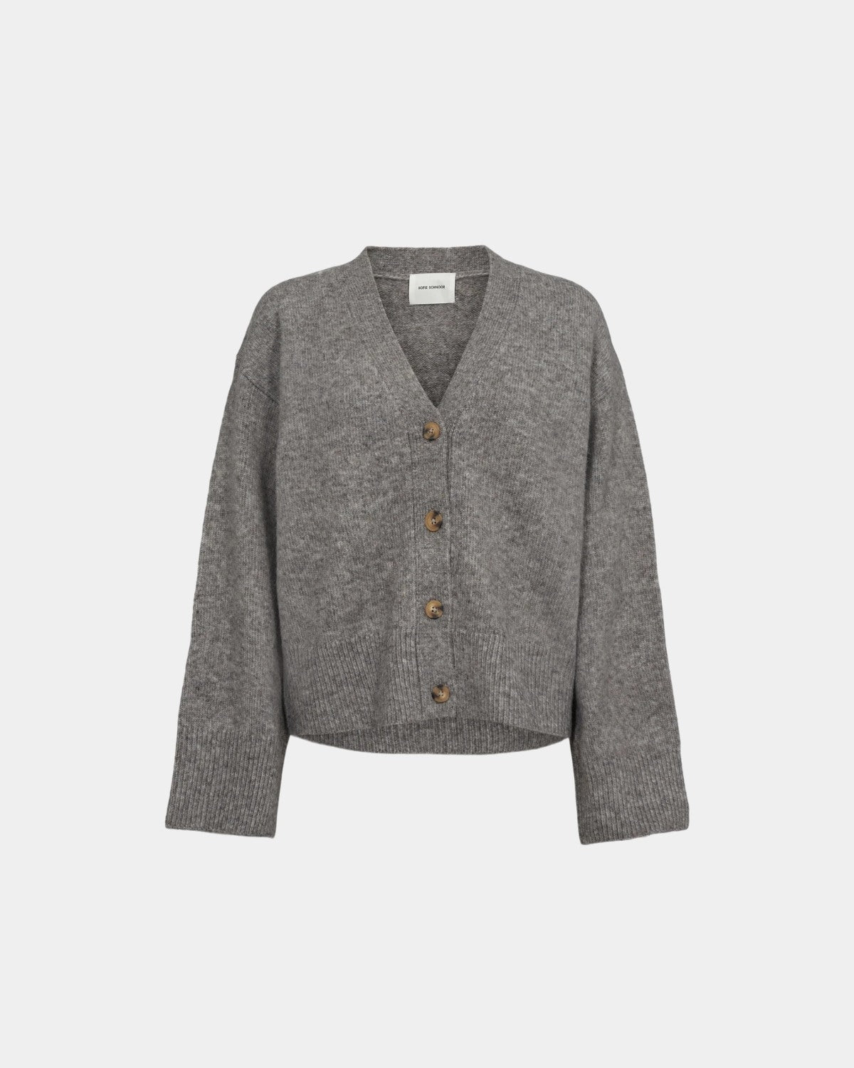 Sofie Schnoor WOMEN LEVASW CARDIGAN Cardigan 8000 Grey mel