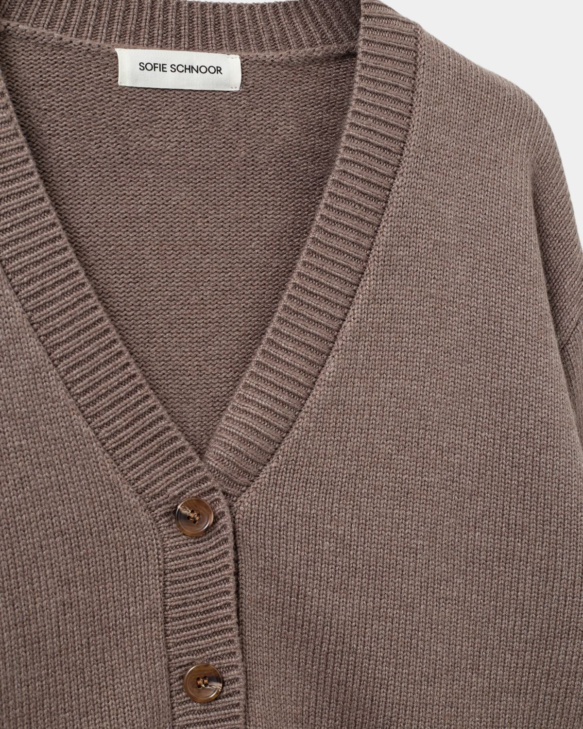 Sofie Schnoor WOMEN LEVASW CARDIGAN Cardigan 7129 Brown Fudge