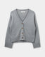 LEVASW CARDIGAN - Grey mel