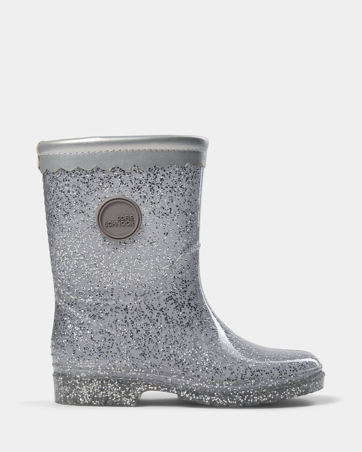 Sofie Schnoor KIDS LIANASK RUBBER BOOT W/O LINING Rubber Boot 8005 Silver