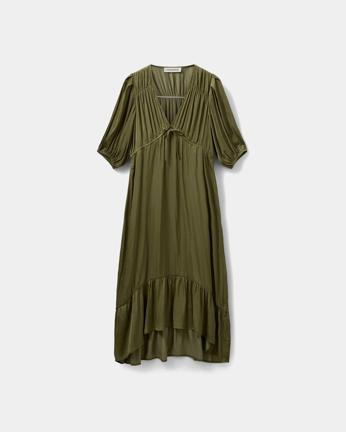 Sofie Schnoor WOMEN LIZETTESW KJOLE Kjole 3097 Olive Leaf