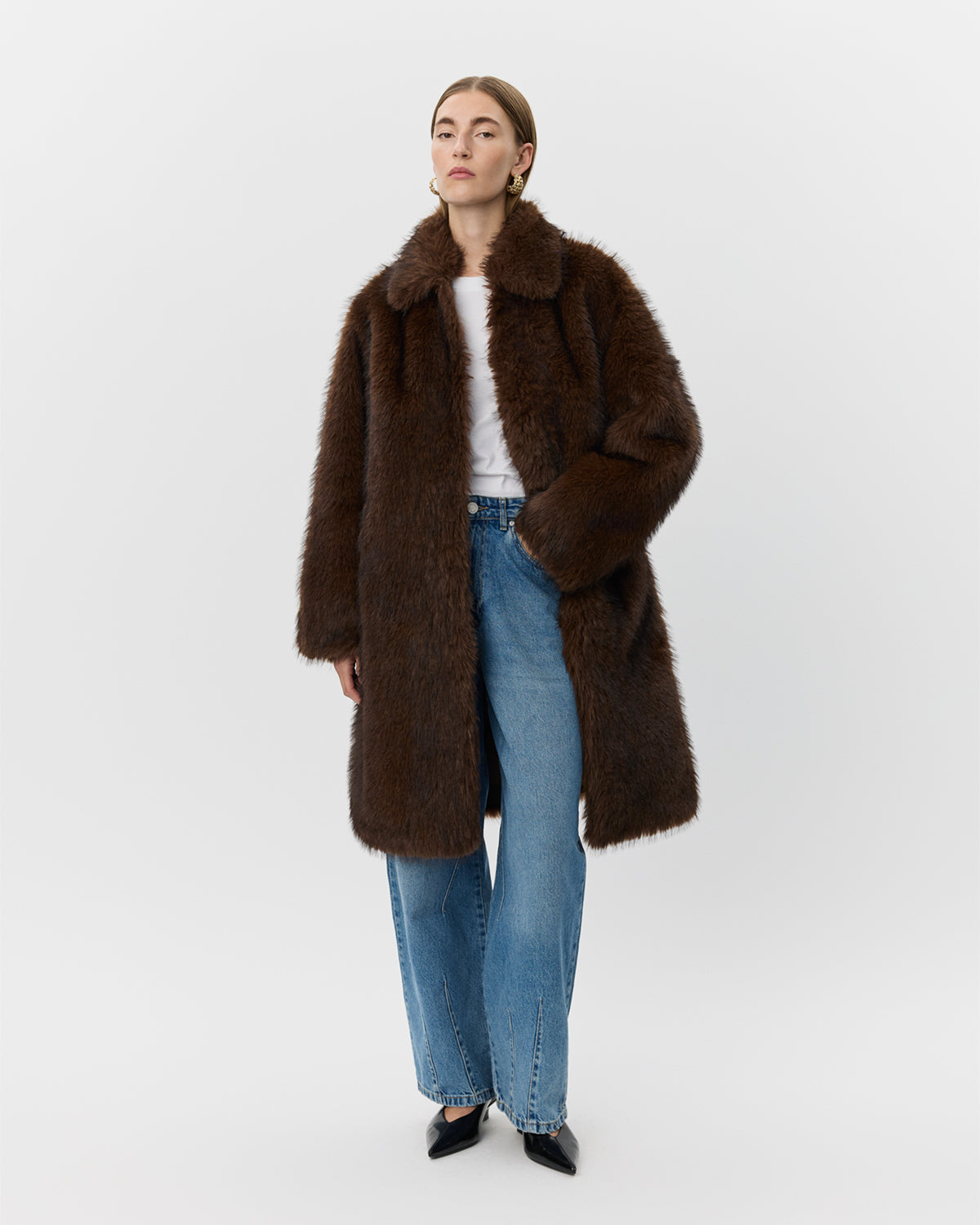 Sofie Schnoor WOMEN LIZZASW FRAKKE Frakke 7052 Brown