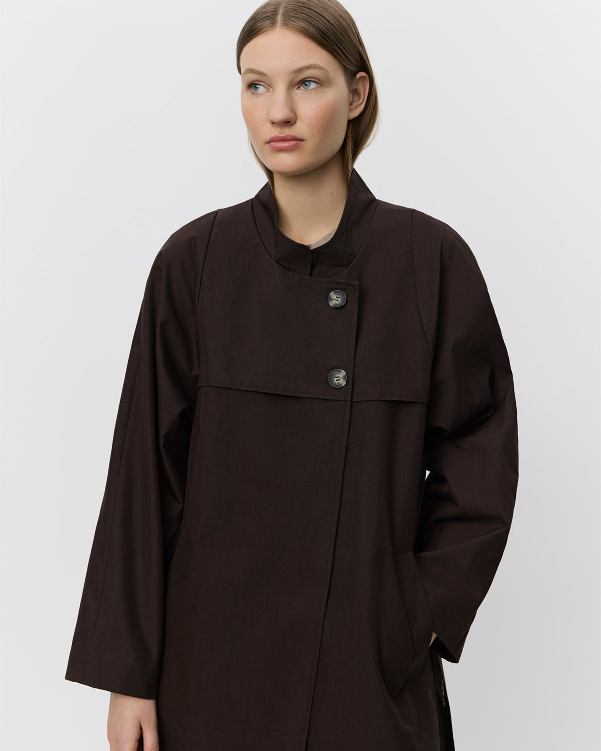 Sofie Schnoor WOMEN LIZZYSW FRAKKE Frakke 7025 Dark brown