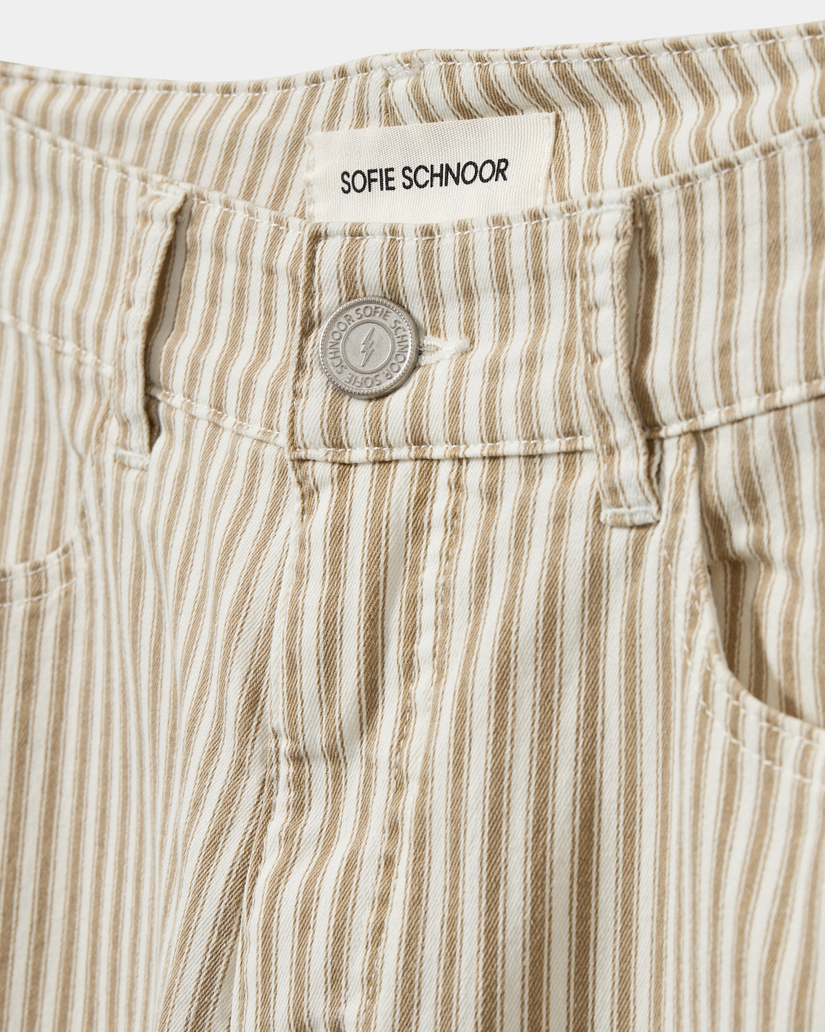 Sofie Schnoor WOMEN LUCCASW JEANS Buks 7102 Camel striped