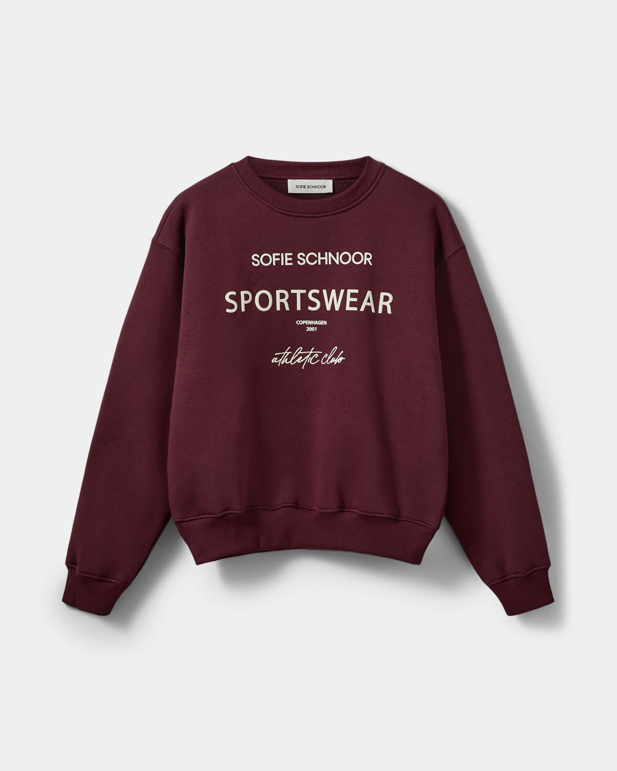 Sofie Schnoor SPORT LUISASW SWEATSHIRT Hættetrøje 4067 Burgundy