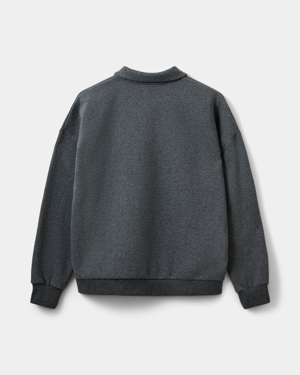Sofie Schnoor WOMEN LUMESW POLO SWEATSHIRT T-shirt lang ærmet 8011 Dark grey melange