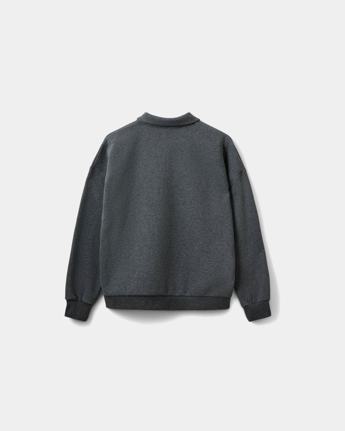Sofie Schnoor WOMEN LUMESW POLO SWEATSHIRT T-shirt lang ærmet 8011 Dark grey melange