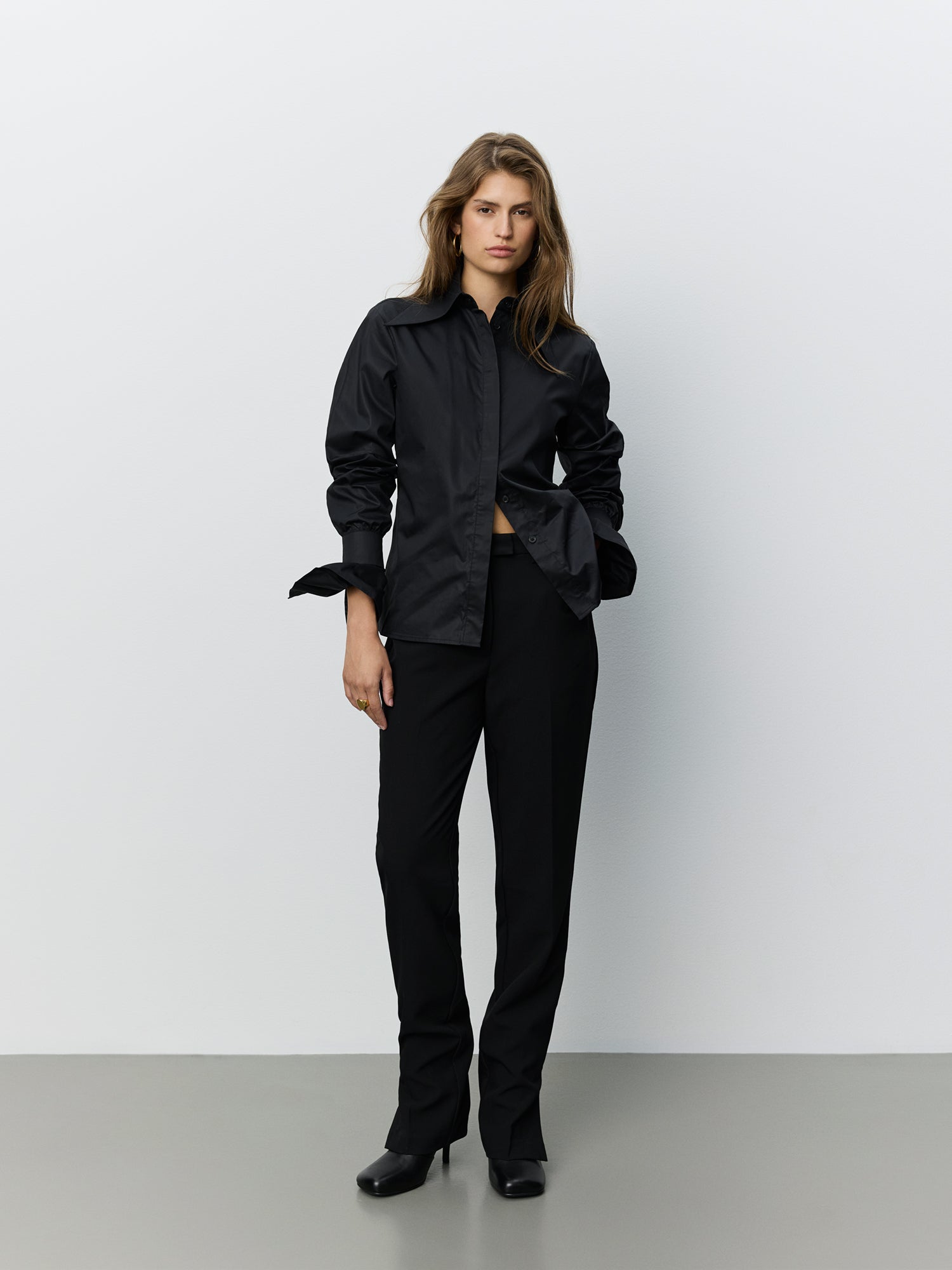 Sofie Schnoor WOMEN LUMINASW SLIM FIT BUKSER Buks 1000 Black