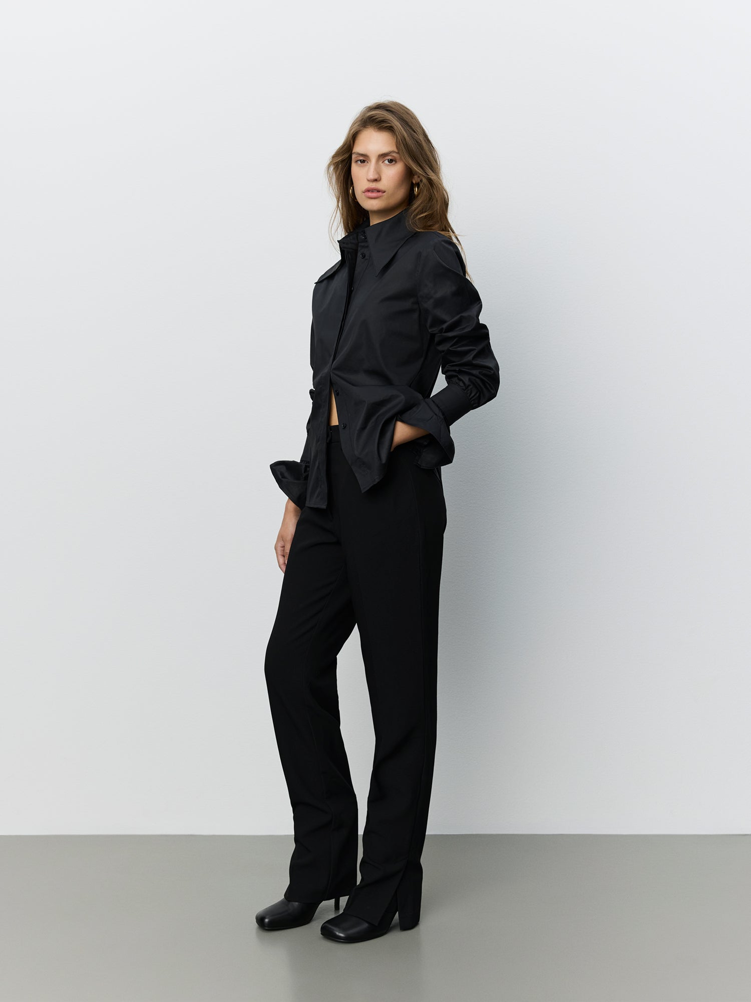 Sofie Schnoor WOMEN LUMINASW SLIM FIT BUKSER Buks 1000 Black