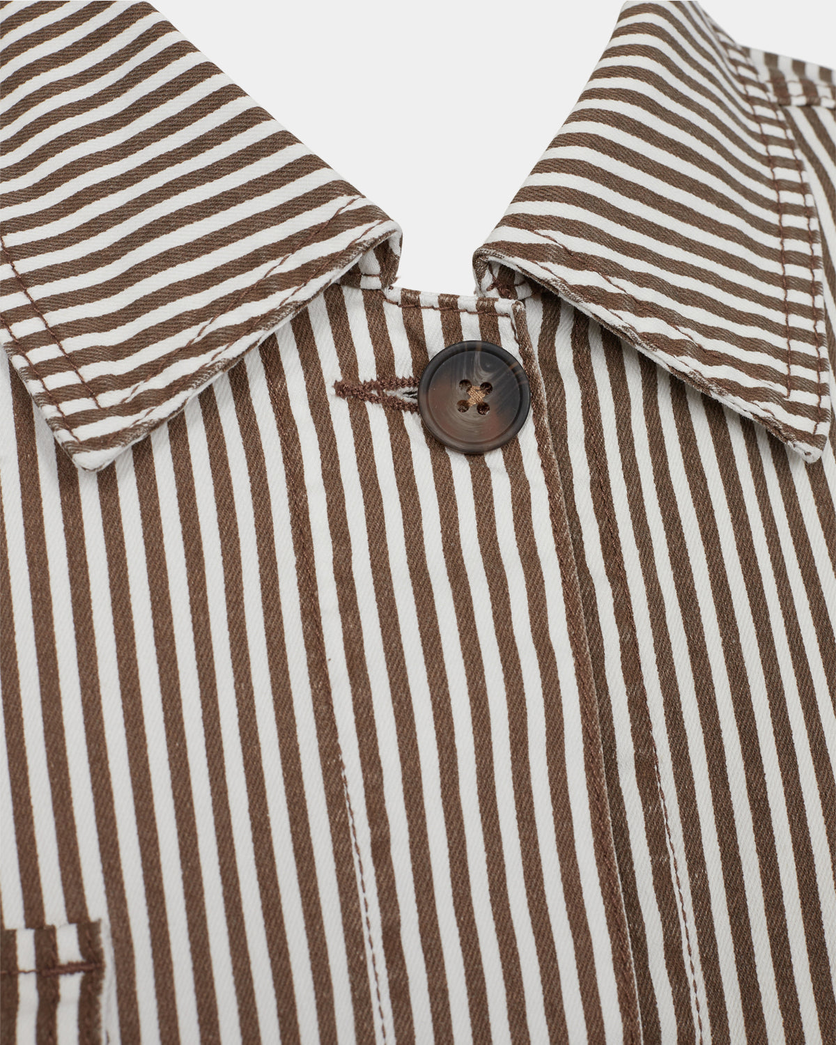 LYNNSW JACKET Jakke - 7113 Brown Striped | Sofie Schnoor