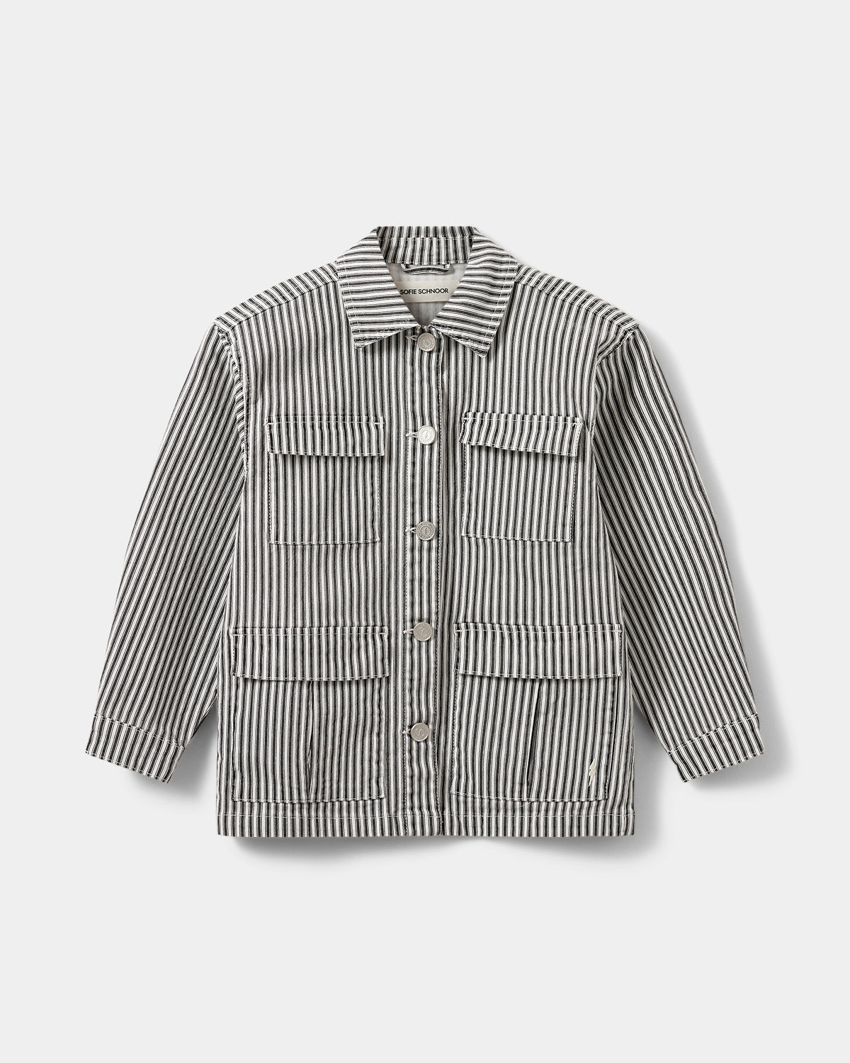 LYNNSY JACKET Jakke - 1017 Black striped | Sofie Schnoor