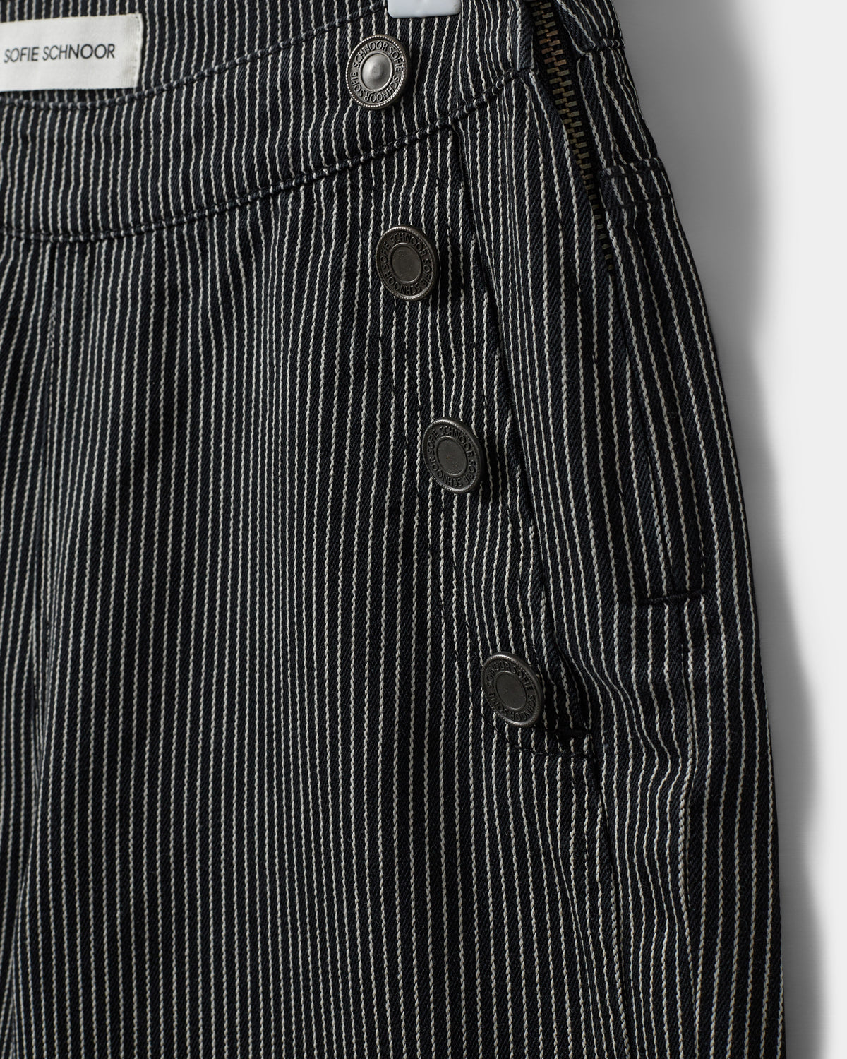 Sofie Schnoor WOMEN LYONSW TROUSERS Trousers 1017 Black striped