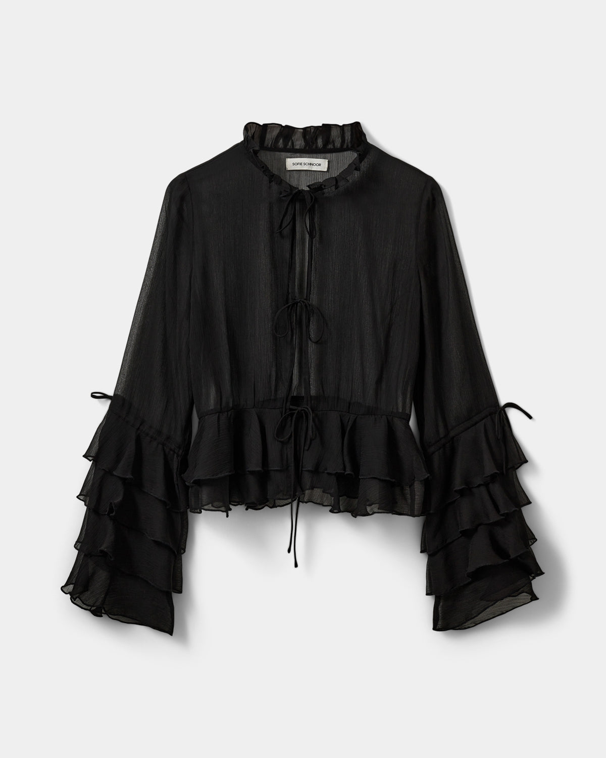 Sofie Schnoor WOMEN MACISW SKJORTE Skjorte 1000 Black