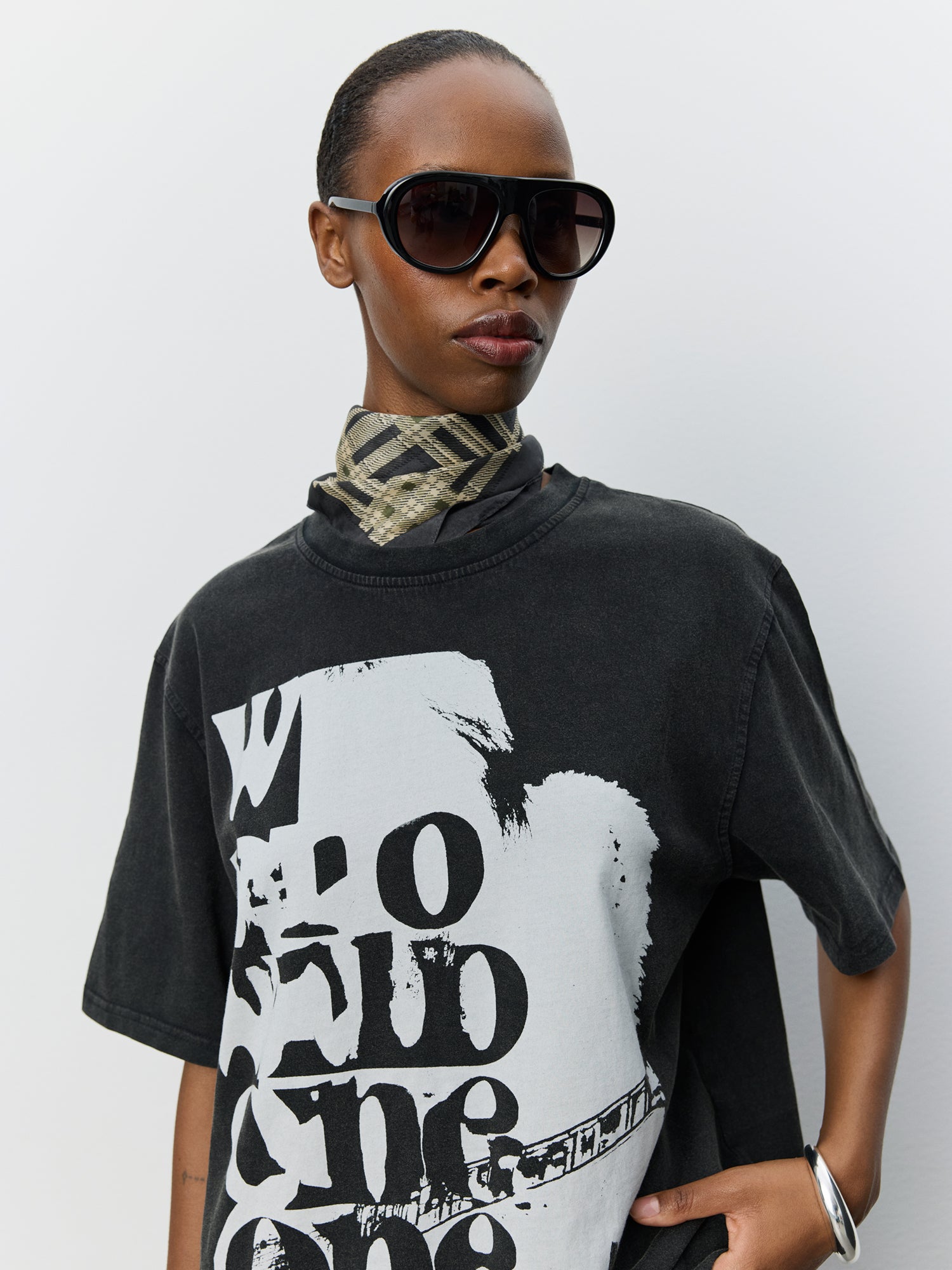 Sofie Schnoor WOMEN MAESW OVERSIZE T-SHIRT T-shirt 1015 Washed black