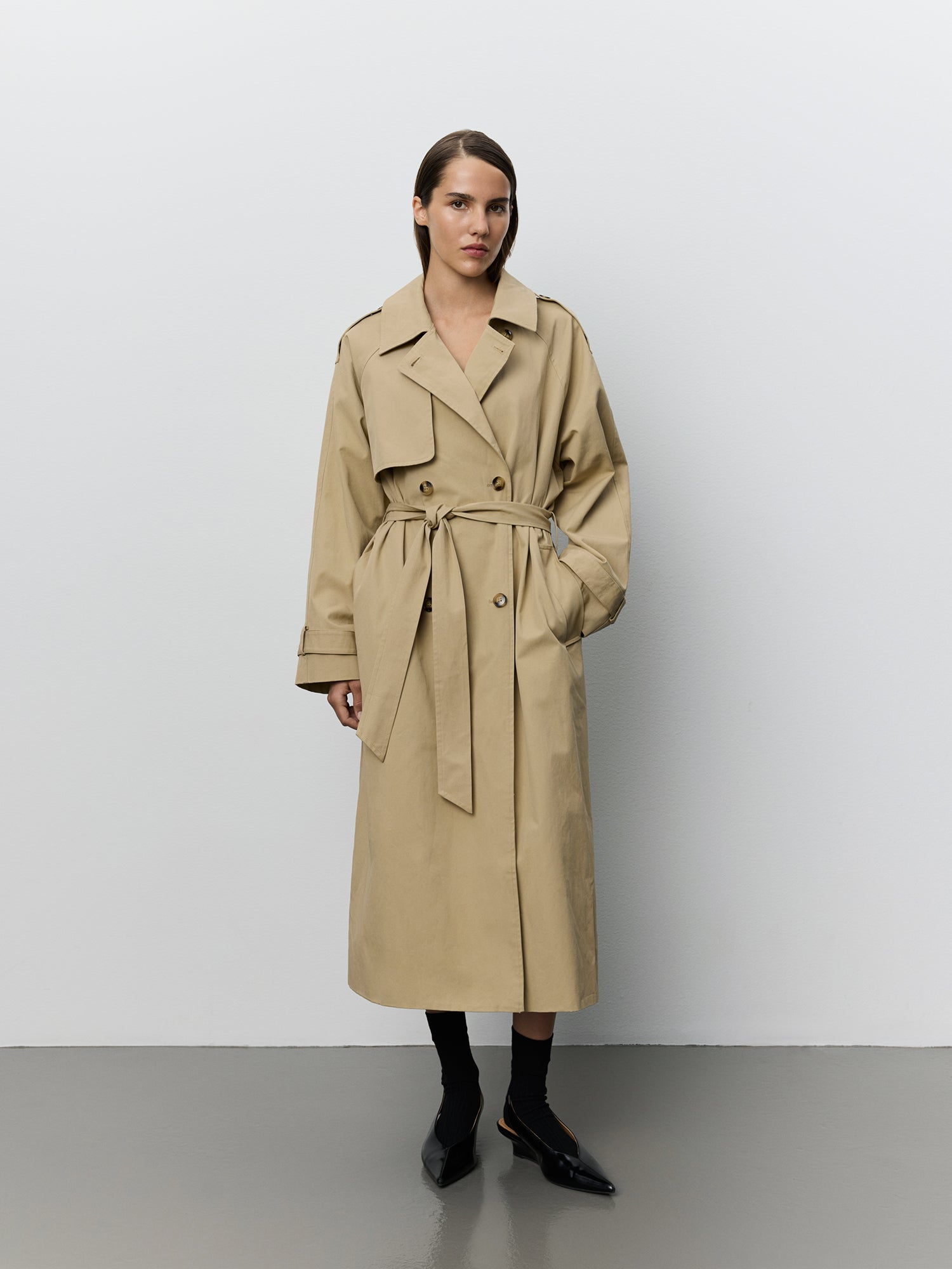 MAGDASW coat in Camel | Coats for women | SOFIE SCHNOOR