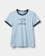 MAGGIESW CONTRAST TRIM T-SHIRT